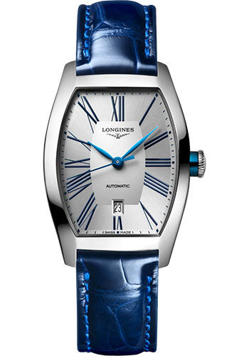 longines-evidenza-automatic-watch-26-00-x-30-6-mm-steel-case-silver-roman-dial-blue-strap-l2-142-4-70-2