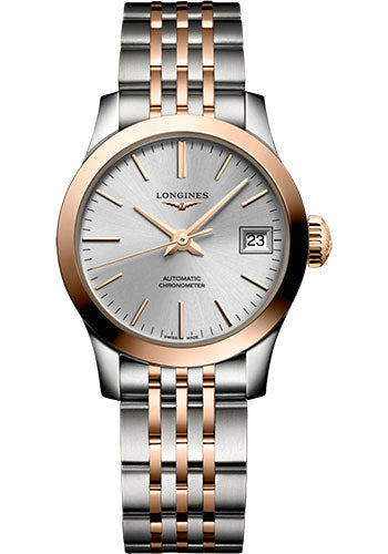 longines-record-collection-automatic-watch-26-mm-steel-and-pink-gold-case-silver-dial-steel-and-pink-gold-cap-200-bracelet-l2-320-5-72-7