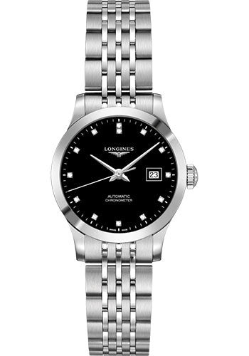 longines-record-collection-watch-30-mm-steel-case-black-diamond-dial-bracelet-l2-321-4-57-6