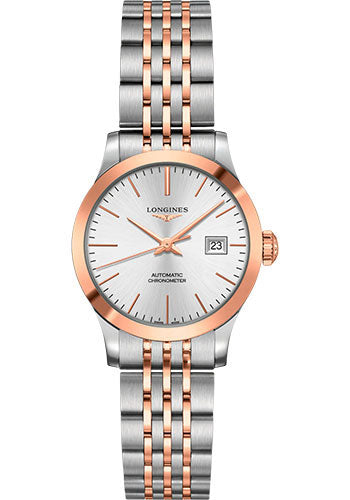 longines-record-collection-automatic-watch-30-mm-steel-and-pink-gold-case-silver-dial-steel-and-pink-gold-cap-200-bracelet-l2-321-5-72-7