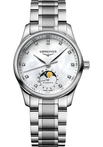 longines-master-collection-moon-phase-automatic-watch-34-mm-steel-case-white-mother-of-pearl-diamond-dial-bracelet-l2-409-4-87-6