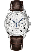 longines-master-collection-chronograph-small-seconds-watch-40-mm-steel-case-silver-barleycorn-arabic-dial-brown-alligator-strap-l2-629-4-78-3