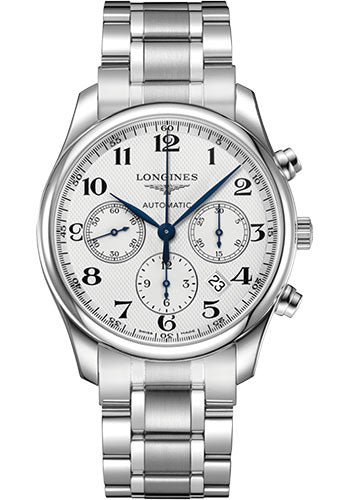 longines-master-collection-chronograph-small-seconds-watch-42-mm-steel-case-silver-barleycorn-arabic-dial-bracelet-l2-759-4-78-6