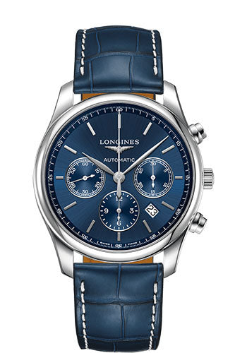longines-master-collection-chronograph-small-seconds-watch-42-mm-steel-case-blue-dial-blue-alligator-strap-l2-759-4-92-0