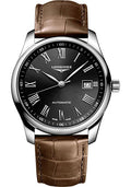 longines-master-collection-automatic-watch-40-mm-steel-case-black-roman-dial-brown-alligator-strap-l2-793-4-59-2