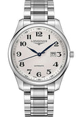 longines-master-collection-watch-42-mm-steel-case-silver-barleycorn-arabic-dial-bracelet-l2-893-4-78-6