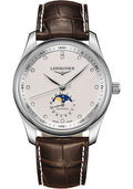 longines-master-collection-moon-phase-watch-40-mm-steel-case-silver-barleycorn-diamond-dial-brown-alligator-strap-l2-909-4-77-3
