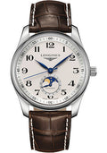 longines-master-collection-moon-phase-watch-40-mm-steel-case-silver-barleycorn-arabic-dial-brown-alligator-strap-l2-909-4-78-3