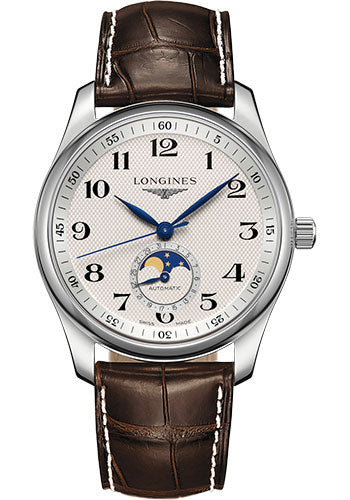 longines-master-collection-moon-phase-watch-40-mm-steel-case-silver-barleycorn-arabic-dial-brown-alligator-strap-l2-909-4-78-3