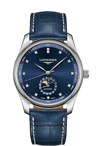 longines-master-collection-moon-phase-watch-40-mm-steel-case-blue-diamond-dial-blue-alligator-strap-l2-909-4-97-0