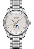 longines-master-collection-moon-phase-watch-42-mm-steel-case-silver-barleycorn-diamond-dial-bracelet-l2-919-4-77-6