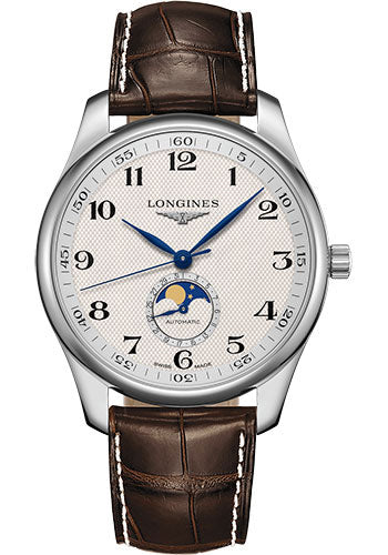 longines-master-collection-moon-phase-watch-42-mm-steel-case-silver-barleycorn-arabic-dial-brown-alligator-strap-l2-919-4-78-3