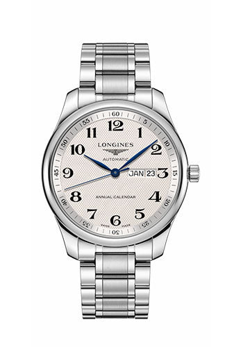 longines-master-collection-annual-calendar-watch-42-mm-steel-case-silver-barleycorn-arabic-dial-bracelet-l2-920-4-78-6