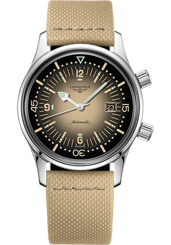 longines-legend-diver-watch-automatic-watch-36-mm-steel-case-beige-arabic-dial-beige-synthetic-strap-l3-374-4-30-2