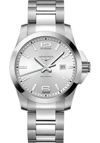 longines-conquest-quartz-watch-43-mm-steel-case-silver-arabic-dial-bracelet-l3-760-4-76-6