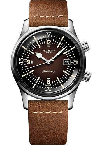 longines-legend-diver-watch-automatic-watch-42-mm-steel-case-brown-arabic-dial-brown-leather-strap-l3-774-4-60-2