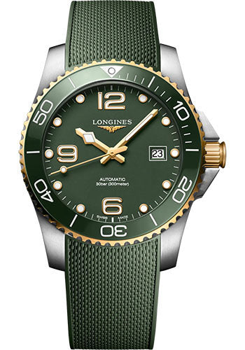 longines-hydroconquest-automatic-watch-41-mm-steel-and-ceramic-case-green-arabic-dial-green-rubber-strap-l3-781-3-06-9
