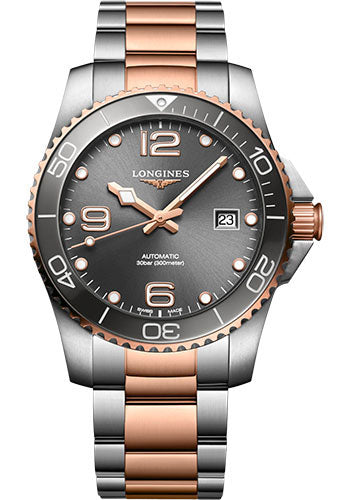 longines-hydroconquest-automatic-watch-41-mm-steel-and-ceramic-case-grey-arabic-dial-steel-and-red-pvd-bracelet-l3-781-3-78-7