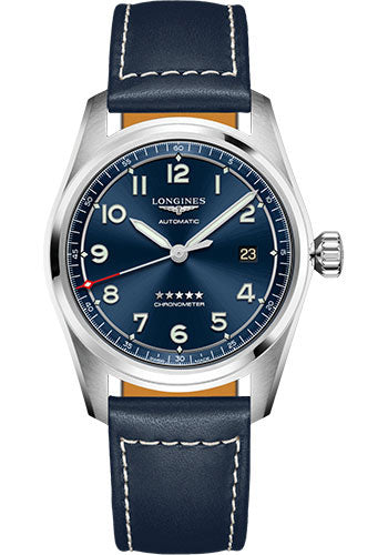 longines-spirit-automatic-watch-40-mm-steel-case-blue-arabic-dial-blue-leather-strap-l3-810-4-93-0