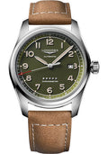 longines-spirit-automatic-watch-42-mm-steel-case-green-arabic-dial-brown-strap-l3-811-4-03-2