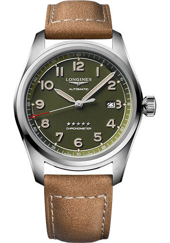 longines-spirit-automatic-watch-42-mm-steel-case-green-arabic-dial-brown-strap-l3-811-4-03-2