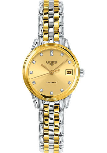 longines-flagship-watch-26-mm-steel-and-yellow-pvd-case-gilt-diamond-dial-bracelet-l4-274-3-37-7