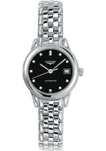longines-flagship-watch-26-mm-steel-case-black-diamond-dial-bracelet-l4-274-4-57-6