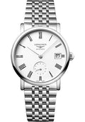 longines-elegant-collection-small-seconds-automatic-watch-34-5-mm-steel-case-white-roman-dial-bracelet-l4-312-4-11-6