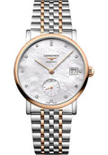 longines-elegant-collection-small-seconds-automatic-watch-34-5-mm-steel-and-pink-gold-case-white-mother-of-pearl-diamond-dial-steel-and-pink-gold-cap-200-bracelet-l4-312-5-87-7