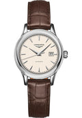 longines-flagship-automatic-watch-30-mm-steel-case-beige-dial-brown-strap-l4-374-4-79-2