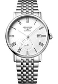 longines-elegant-collection-small-seconds-automatic-watch-39-mm-steel-case-white-roman-dial-bracelet-l4-812-4-11-6