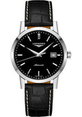 longines-1832-watch-40-mm-steel-case-black-dial-black-alligator-strap-l4-825-4-52-0