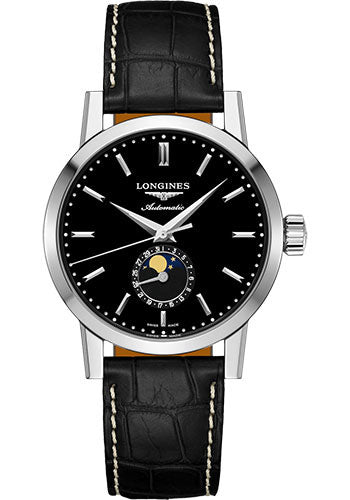longines-1832-moon-phase-watch-40-mm-steel-case-black-dial-black-alligator-strap-l4-826-4-52-0