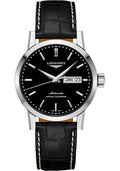 longines-1832-annual-calendar-watch-40-mm-steel-case-black-dial-black-alligator-strap-l4-827-4-52-0