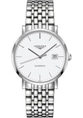 longines-elegant-collection-watch-39-mm-steel-case-white-dial-bracelet-l4-910-4-12-6