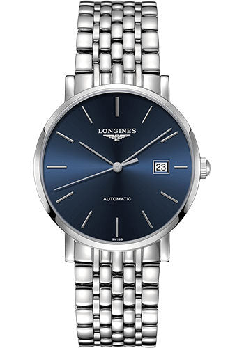 longines-elegant-collection-watch-39-mm-steel-case-blue-dial-bracelet-l4-910-4-92-6