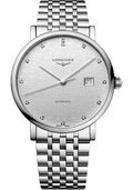longines-elegant-collection-automatic-watch-41-mm-steel-case-striped-silver-diamond-dial-bracelet-l4-911-4-77-6