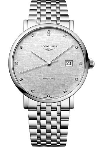 longines-elegant-collection-automatic-watch-41-mm-steel-case-striped-silver-diamond-dial-bracelet-l4-911-4-77-6