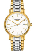 longines-przsence-automatic-watch-40-mm-steel-and-yellow-pvd-case-white-dial-bracelet-l4-922-2-12-7