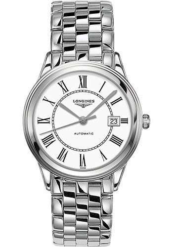 longines-flagship-automatic-watch-38-5-mm-steel-case-white-roman-dial-bracelet-l4-974-4-21-6