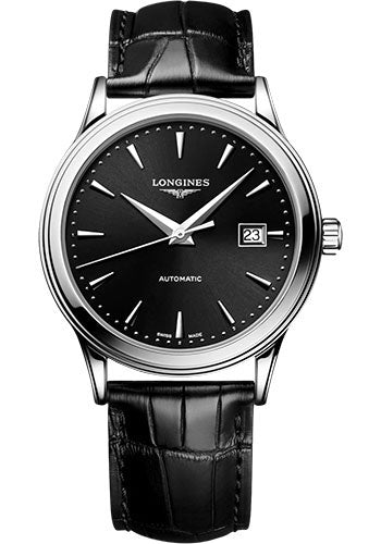 longines-flagship-automatic-watch-40-mm-steel-case-black-dial-black-alligator-leather-strap-l4-984-4-59-2