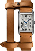 longines-dolcevita-x-yvy-small-seconds-quartz-watch-20-80-x-32-mm-steel-diamond-case-silver-flinquz-roman-dial-brown-strap-l5-255-0-71-b
