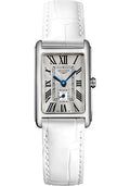 longines-dolcevita-small-seconds-quartz-watch-20-80-x-32-mm-steel-case-silver-flinquz-roman-dial-white-strap-l5-255-4-71-2