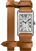 longines-dolcevita-small-seconds-quartz-watch-23-30-x-37-mm-steel-case-silver-flinquz-roman-dial-brown-strap-l5-512-4-71-b