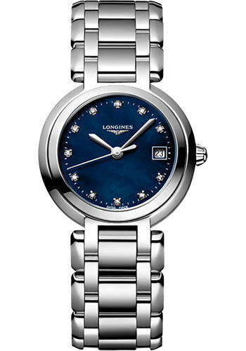longines-primaluna-quartz-watch-26-5-mm-steel-case-blue-mother-of-pearl-diamond-dial-bracelet-l8-110-4-98-6