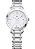 baume-mercier-classima-quartz-watch-date-display-diamond-set-31mm-steel-case-diamond-white-mother-of-pearl-dial-steel-bracelet