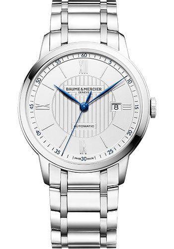 baume-mercier-classima-automatic-watch-date-display-42-mm-steel-case-silver-dial-steel-bracelet