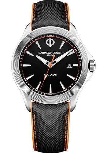 baume-mercier-clifton-club-quartz-watch-date-display-42-mm-steel-case-black-dial