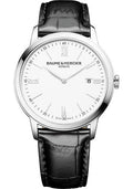 baume-mercier-classima-quartz-watch-date-display-42-mm-steel-case-white-dial-black-calfskin-strap
