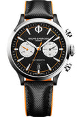 baume-mercier-capeland-automatic-watch-chronograph-date-42-mm-sand-and-blasted-case-black-dial-black-calfskin-strap